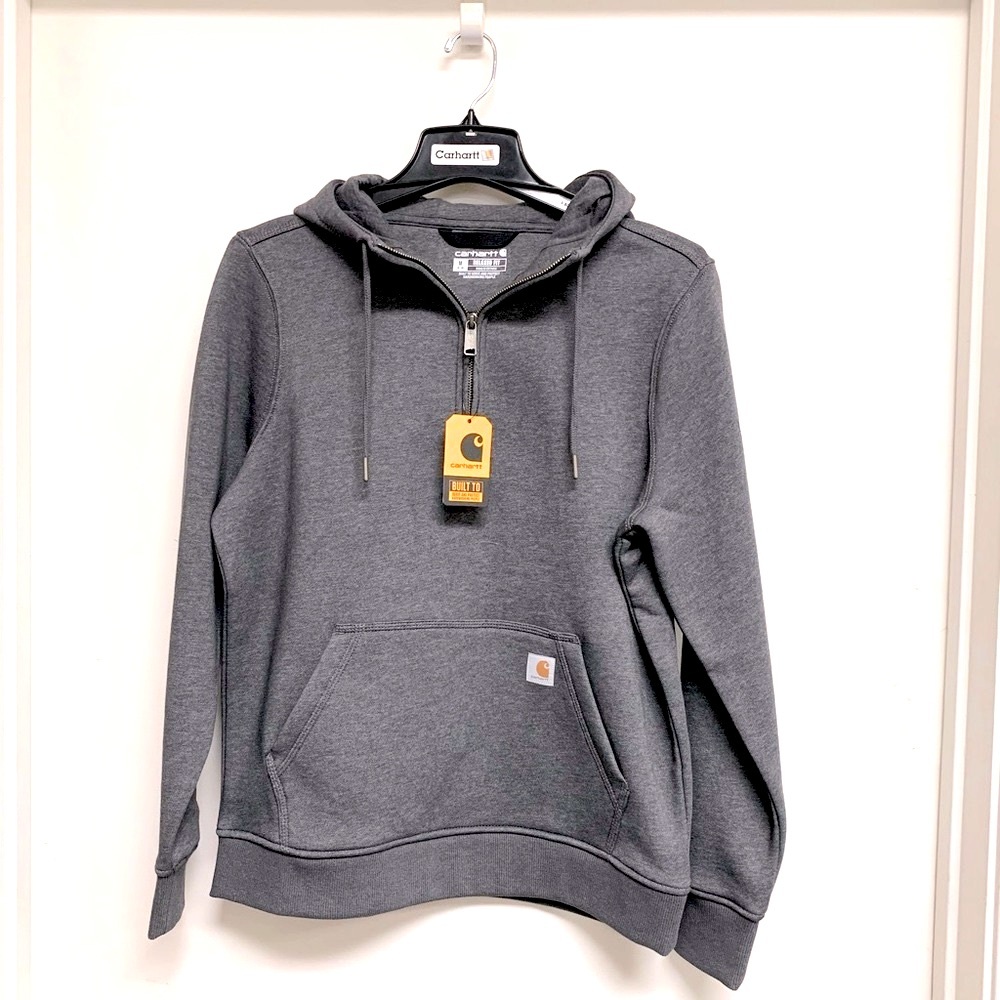 Carhartt Women’s relaxed fit midweight half zip sweatshirt